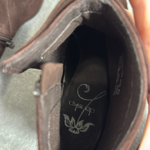 Dansko Brown Suede Ankle Boots Dansko Baker boots size 40 9.5 - 10 women’s - Picture 12 of 14